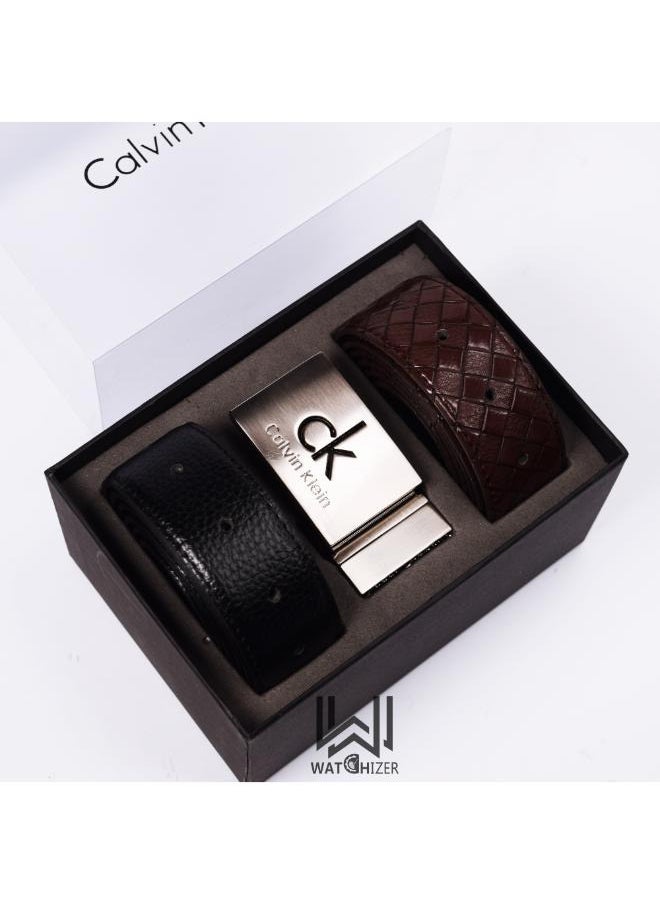 CALVIN KLEIN JEANS PLUS Calvin Klein leather Belt  - Image 1