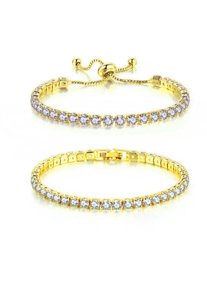 Fashionable Zircon Bracelet, Simple Crystal High-end Bracelet Accessories, Jewelry 