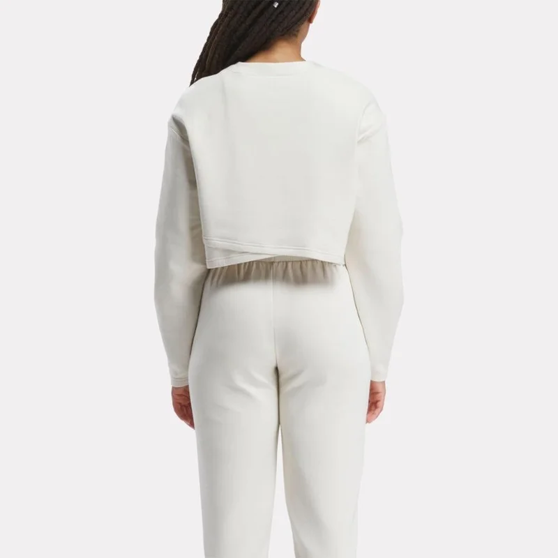 Reebok Bone Reebok Active Collective Dreamblend Mid-Layer Women's Sweatshirt for Women | Best Price UAE