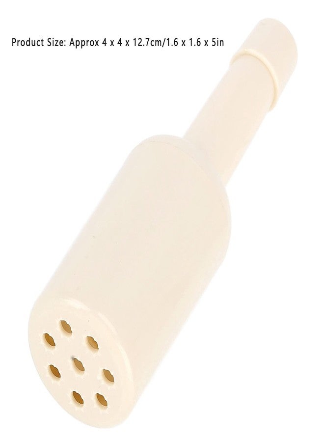 زيروديس مقشرة خضراوات للمطبخ، مقشرة فواكه على شكل زجاجة للتفاح والجزر والبطاطس، أداة تقشير للمطبخ (بيج) - Image 2