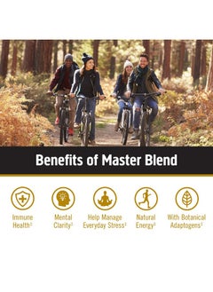 Om Mushroom Superfood Master Blend Mushroom Powder Supplement 6.2 Ounce 67 Servings 10 Mushroom Complex Lions Mane Chaga Cordyceps Reishi Extract Adaptogens For Vibrant Health Immune Support  - Image 3