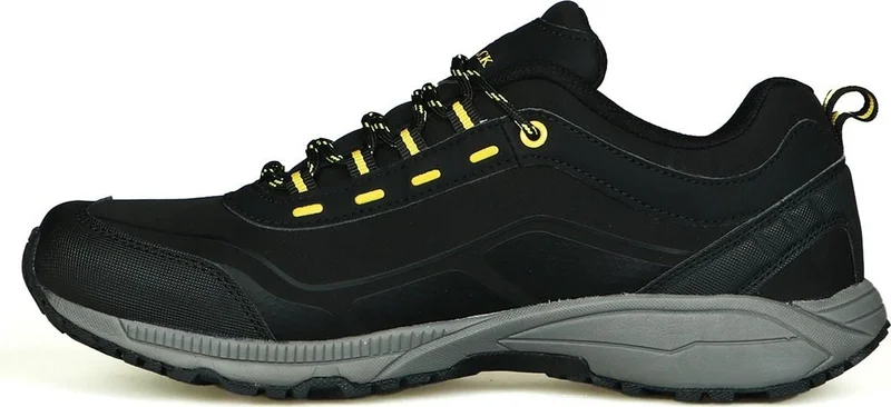 Hammer Jack Outdoor Waterproof Vicente Black Yellow Men's Shoes