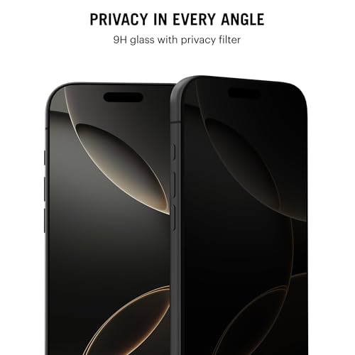 DailyObjects Sheath Privacy Screen Protector with Applicator Tray | Compatible with iPhone 16 Pro - Image 4