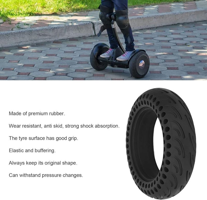 10x2 75 سكوتر كهربائي إطار 70 65 6 5 مطاط 16 5 سم قطر داخلي 25 سم قطر خارجي بديل - Image 3