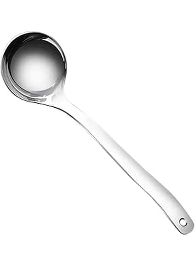 Stainless Steel Strainer Spoon With Ergonomic Handle Non Stick Easy Storage - Image 1