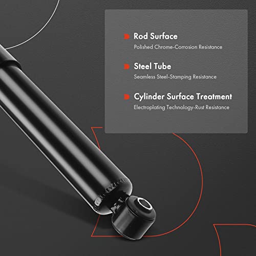 A-Premium Rear Shock Absorber Struts Compatible with Hyundai Elantra 2011-2016, Elantra GT 2013-2017, Veloster 2012-2015 & Kia Forte 2014-2018, Forte5 2014-2018, Rio 2012-2017 - Image 5