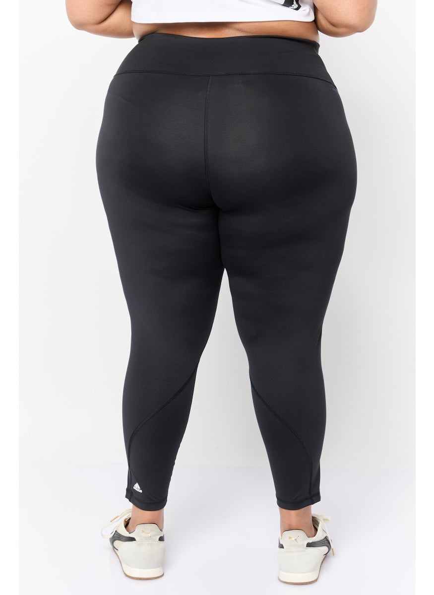 Adidas Women Tight Fit Training Leggings, Black  - Image 4