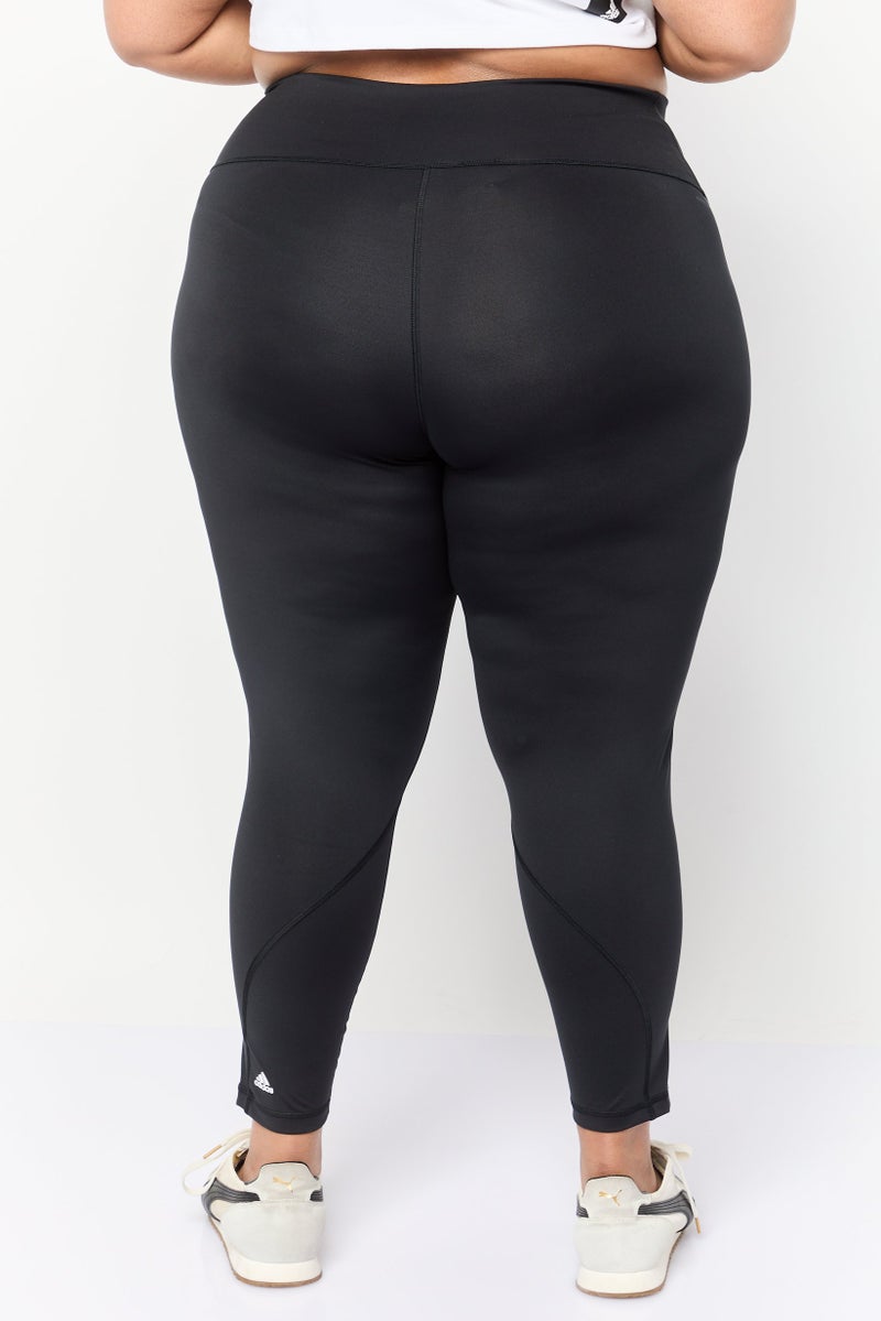 Adidas Women Tight Fit Training Leggings, Black - Image 4