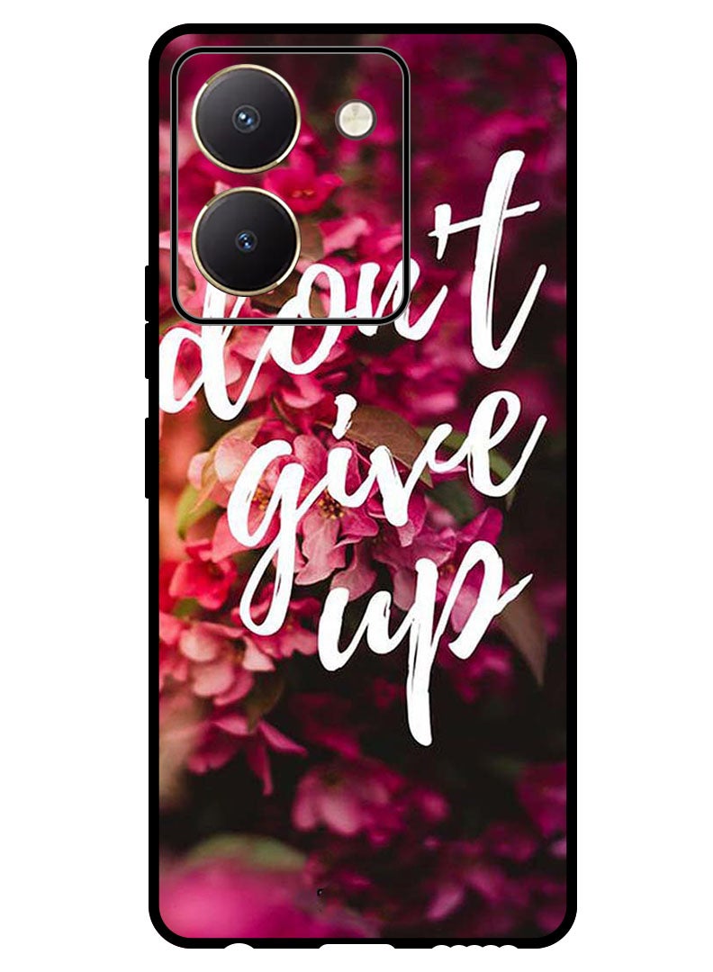 Theodor Protective Case Anti Scratch Shock Proof Bumper Cover For Vivo Y77t Dont Give Up - Image 1
