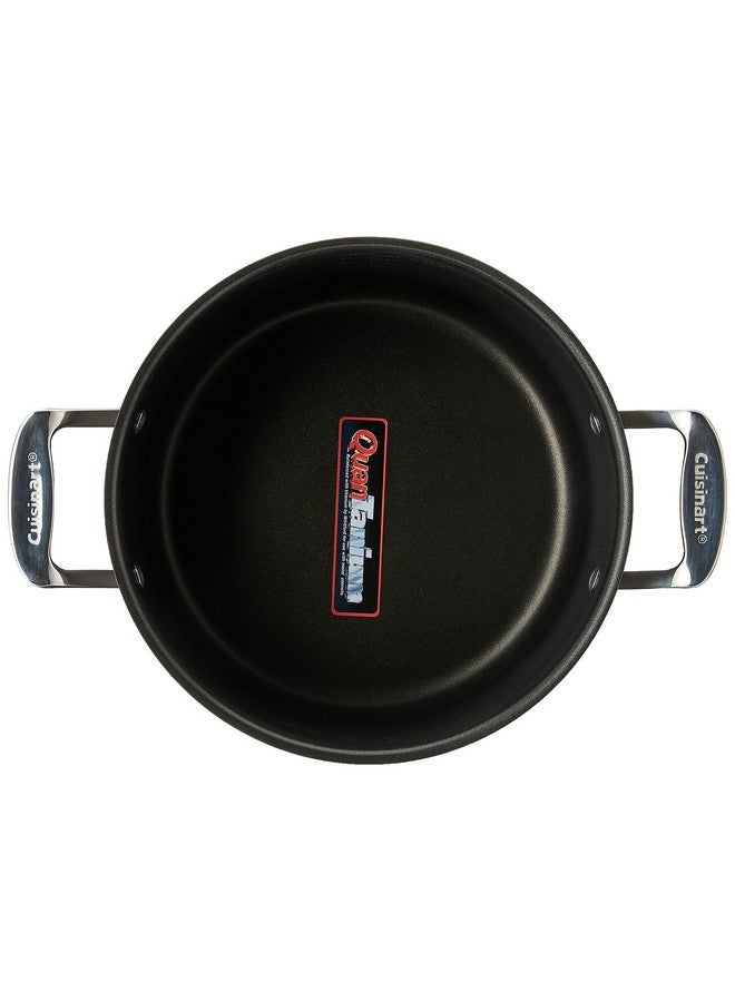 Cuisinart Cuisinart Chef's Classic Nonstick Hard-Anodized 8-Quart Stockpot with Lid,Black  - Image 3