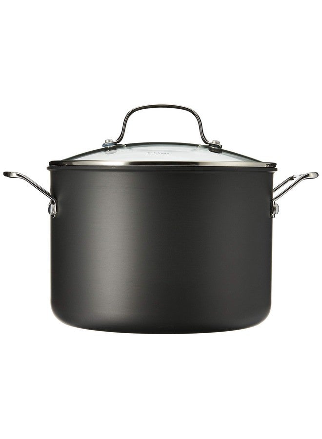 Cuisinart Cuisinart Chef's Classic Nonstick Hard-Anodized 8-Quart Stockpot with Lid,Black  - Image 2