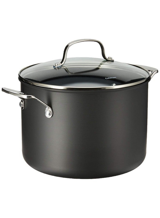 Cuisinart Cuisinart Chef's Classic Nonstick Hard-Anodized 8-Quart Stockpot with Lid,Black  - Image 1