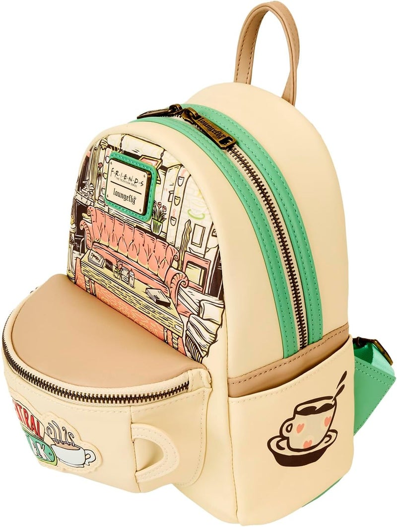 Loungefly حقيبة ظهر ميني معطرة على شكل فنجان قهوة من Loungefly Friends Central Perk - Image 3