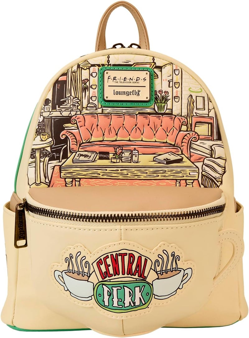 Loungefly حقيبة ظهر ميني معطرة على شكل فنجان قهوة من Loungefly Friends Central Perk - Image 1