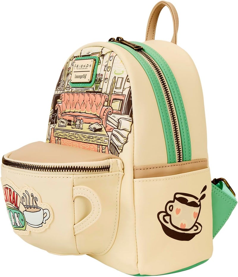 Loungefly حقيبة ظهر ميني معطرة على شكل فنجان قهوة من Loungefly Friends Central Perk - Image 2