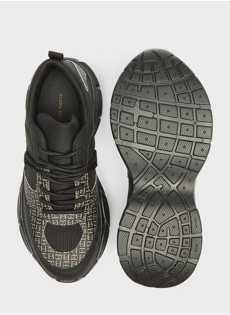 shoexpress Lace Up Low Top Sneakers