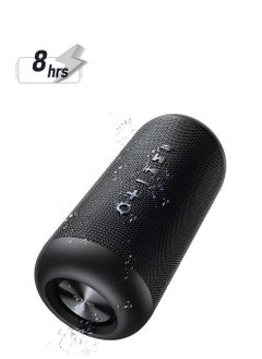 Usams Waterproof Bluetooth Wireless Speakers Long Endurance IPX6 Waterproof TF Card AUX Portable Outdoor Speaker Black  - Image 1