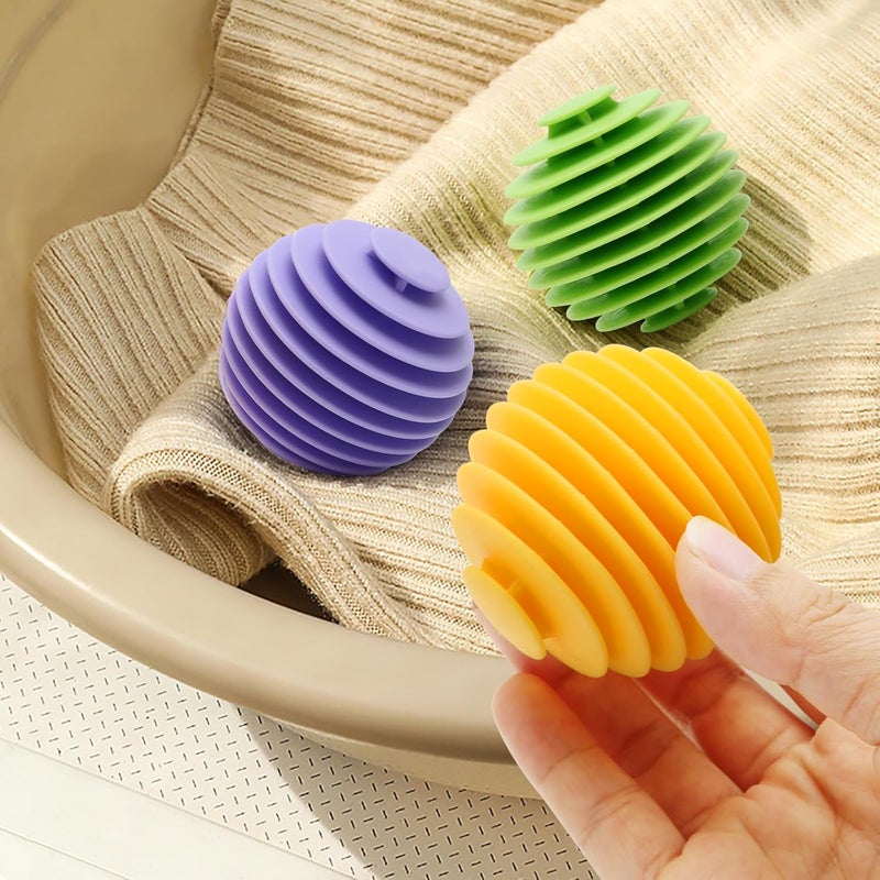 Reusable silicone laundry drying ball color 9 only - Image 4