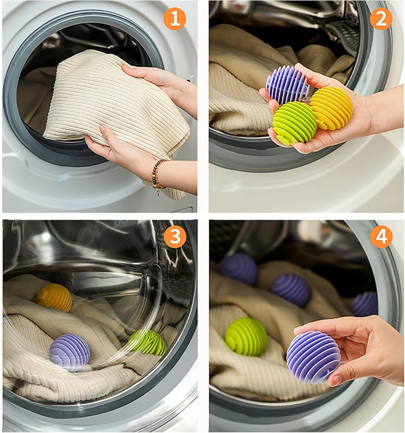 Reusable silicone laundry drying ball color 9 only - Image 2