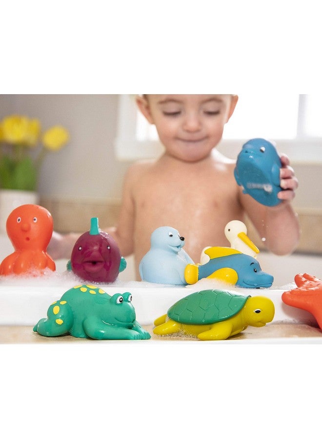 Battat - Assorted Bath Toys - 9Pcs Animal Squirters - Water Squirt Toys - Bath & Pool - 10 Months+ - Bath Buddies (9Pcs) - Image 3