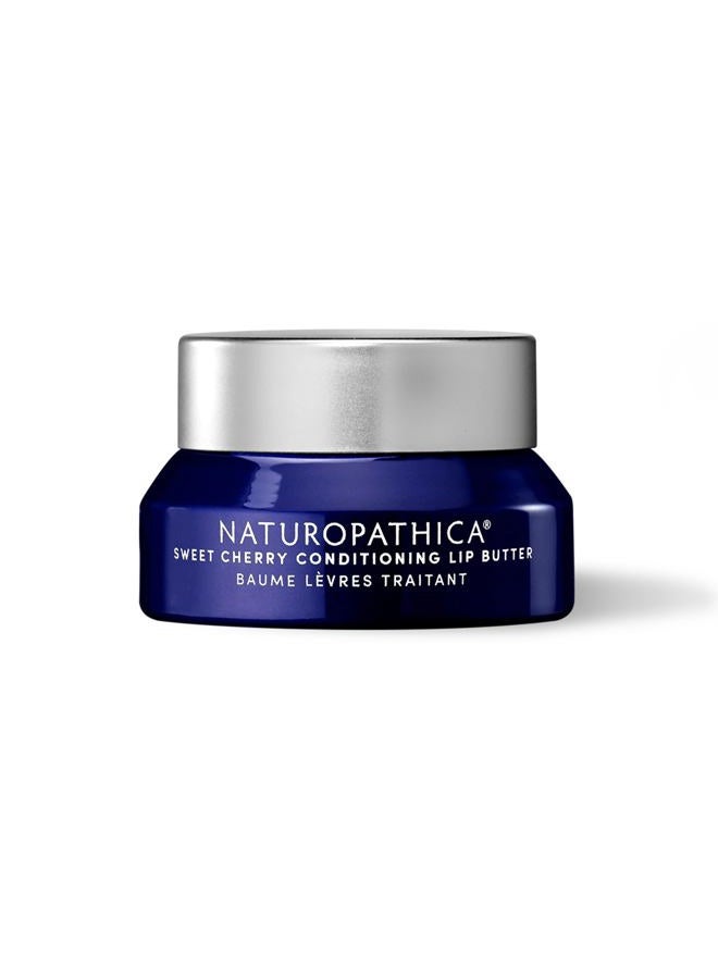 Naturopathica Sweet Cherry Conditioning Lip Butter, Natural Lip Treatment for Soft, Full Lips, 0.5 fl oz - Image 1