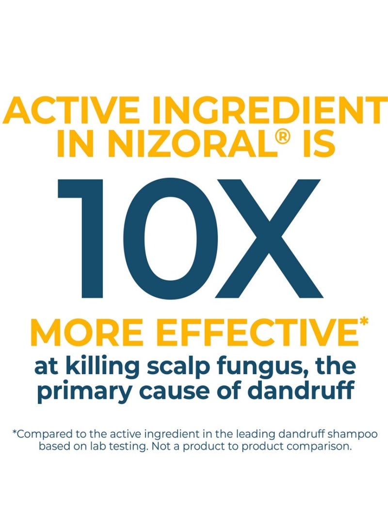 Nizoral Anti-Dandruff Shampoo with 1% Ketoconazole, Fresh Scent, 7 Fl Oz - Anti-Dandruff Shampoo, Tea Tree Oil Shampoo, Prevents Dandruff  - Image 5