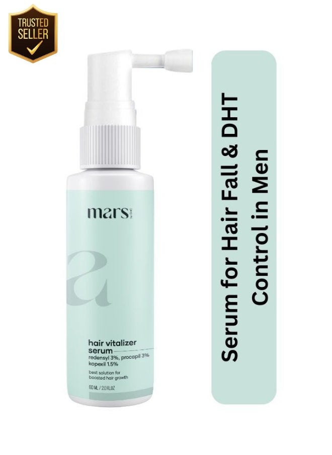 mars by GHC - Procapil Hair Growth Serum - 60ml - Hair Regrowth Serum with Advanced 3% Redensyl - Image 1