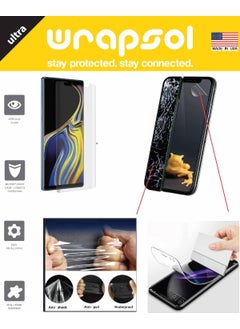 Wrapsol Galaxy A12 Full Body Screen Protector Front Back Side Impact Absorbing Polyurethane Film  - Image 3
