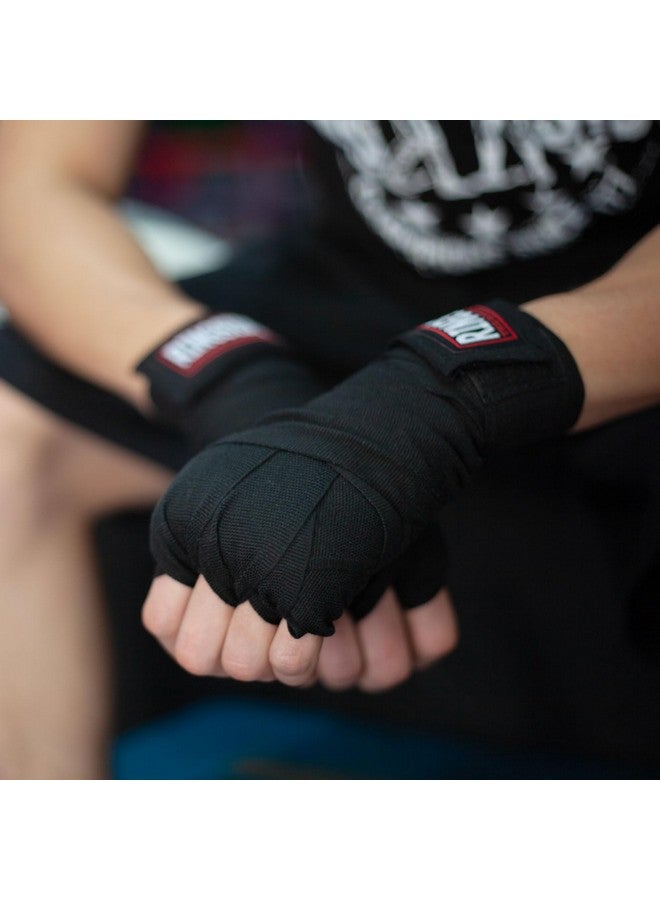 Ringside Mexican Style Boxing Hand Wraps (Pair), White , 180Inch - Image 3