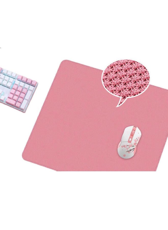 Daryo Daru You Gaming Mouse Pad, Fps Smooth Thickened Mouse Pad, Sweat-Resistant Wear-Resistant Large Csgo/Counter-Strike Table Mat, Grid Coarse Surface 460*400*3Mm Pink - Image 1