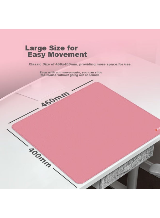 Daryo Daru You Gaming Mouse Pad, Fps Smooth Thickened Mouse Pad, Sweat-resistant Wear-resistant Large Csgo/counter-strike Table Mat, Grid Co Surface 460*400*3mm Pink - Image 3