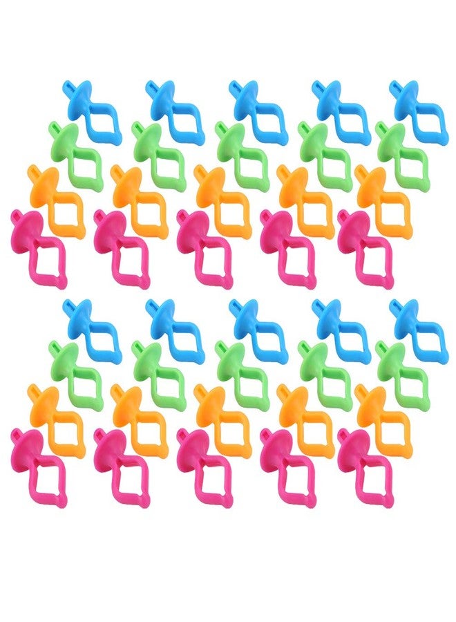 Zerodis Silicone Bobbin Clamp, 40Pcs Bobbin Holder Clamp Thread Control Clamp Reusable Sewing Tools Sewing Embroidery - Image 5