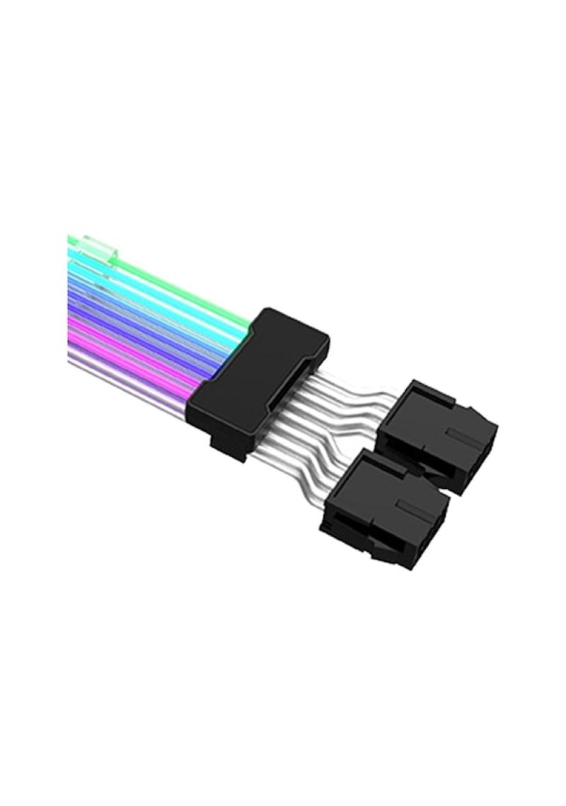 SARGB Shenguang Synchronous Motherboard 2 * 8P Adapter Cable 2 * 8P ARGB Light Emitting Extension Cable - Image 3