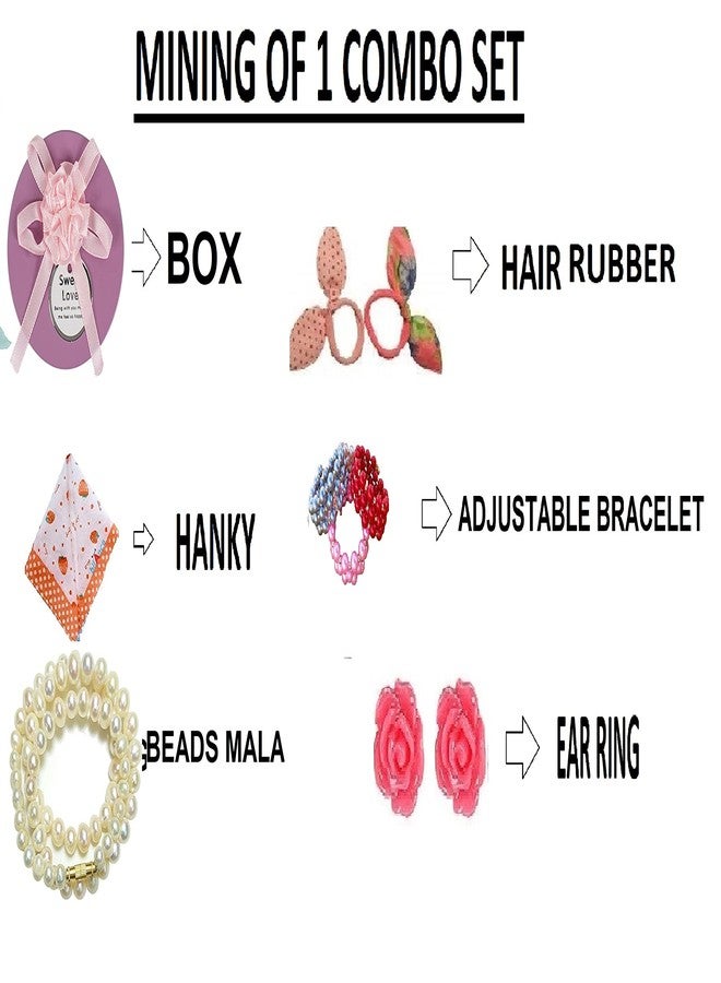 MPK PERFECT small Tin box Combo kanya pujan gifts set For Kids Kids Birthday Return Gifts Party Girls/Kanjak/Navratri Return Gifts pack of 5 set - Image 2