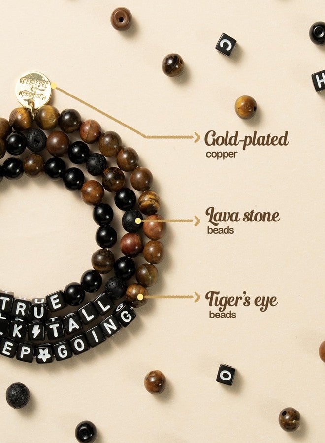 DoDoBeads 3pcs Encouragement Bracelets Gift for Men, Inspirational Beaded Bracelets Set for Him, Meaningful Jewelry with Message Beads, Ideal Gift for Birthday, Graduation, or Christmas - Image 5
