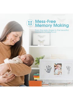 pearhead Pearhead Babyprints Newborn Handprint and Footprint Photo Frame with Clean-Touch Ink Pad  - Image 3