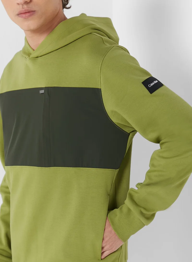 CALVIN KLEIN Colour Block Hoodie