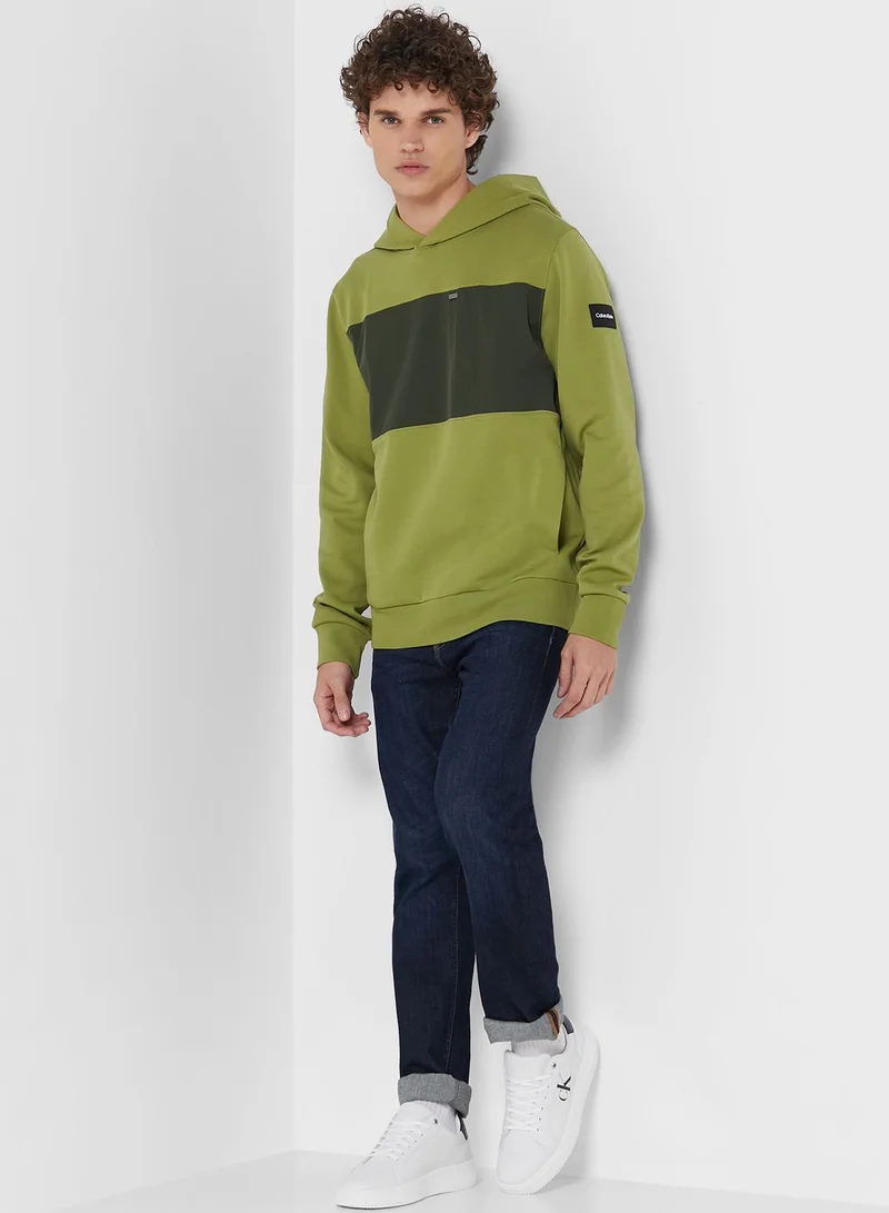 CALVIN KLEIN Colour Block Hoodie