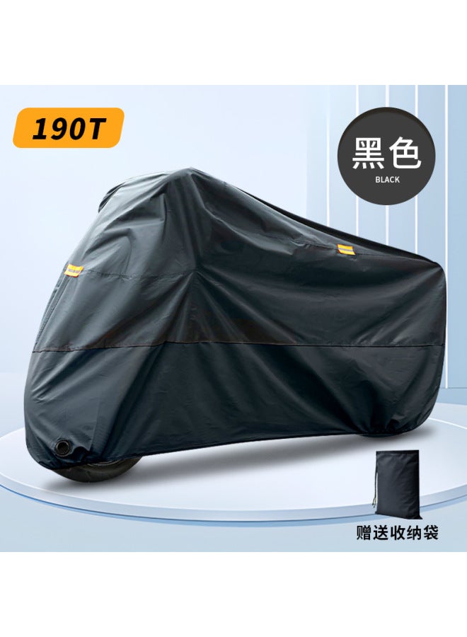 Motorcycle Car Cover Rainproof And Dust-proof Cover Electric Car Car Cover Rain Cover No Leakage Battery Car Cover Thickened Rain Cover