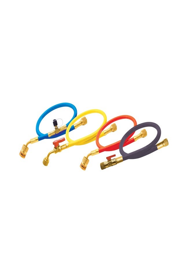 Uniweld EZ5HS Hose Set, EZ-Turn 5' Soft Magic Barrier anti-Blowback,Red, Yellow, Blue - Image 4