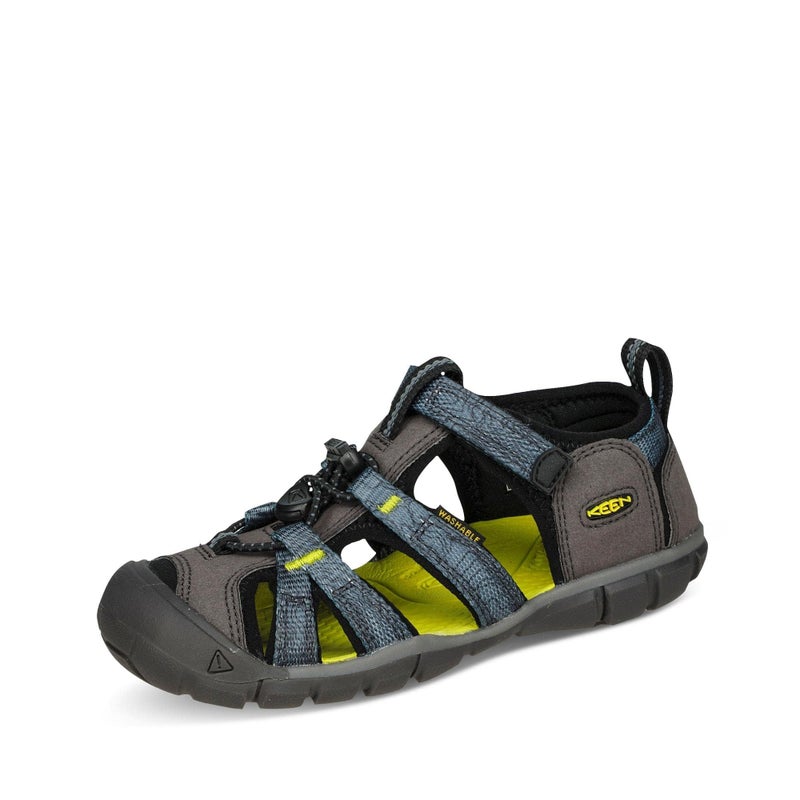 KEEN Seacamp 2 CNX Closed Toe Sandals MagnetEvening Primrose 3 US Unisex Big Kid