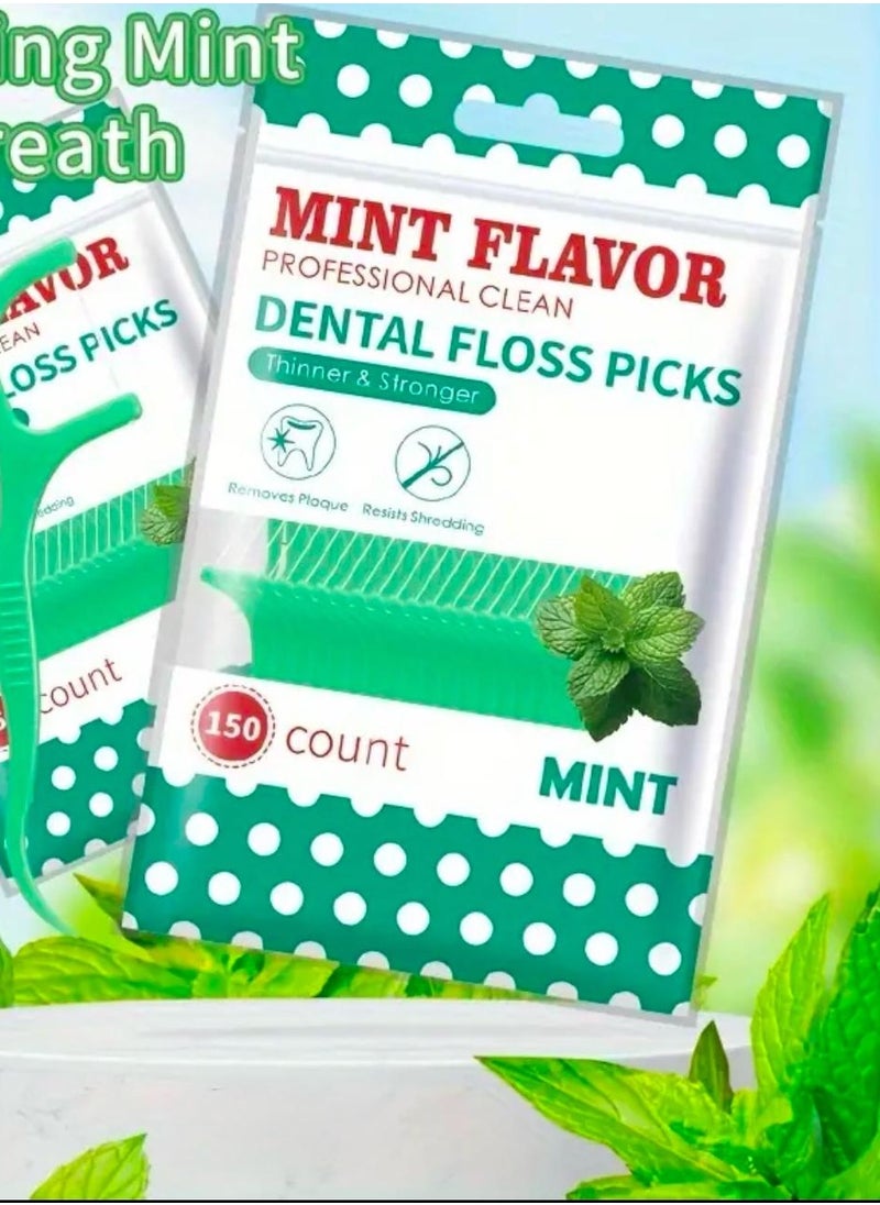 CleanWave - The Pure Effect 150 Mint Dental Floss Picks + FREE Convebience box– Deep Cleaning Flossers for Healthy Oral Care, Travel-Friendly & Hygienic for Daily Use  - Image 5
