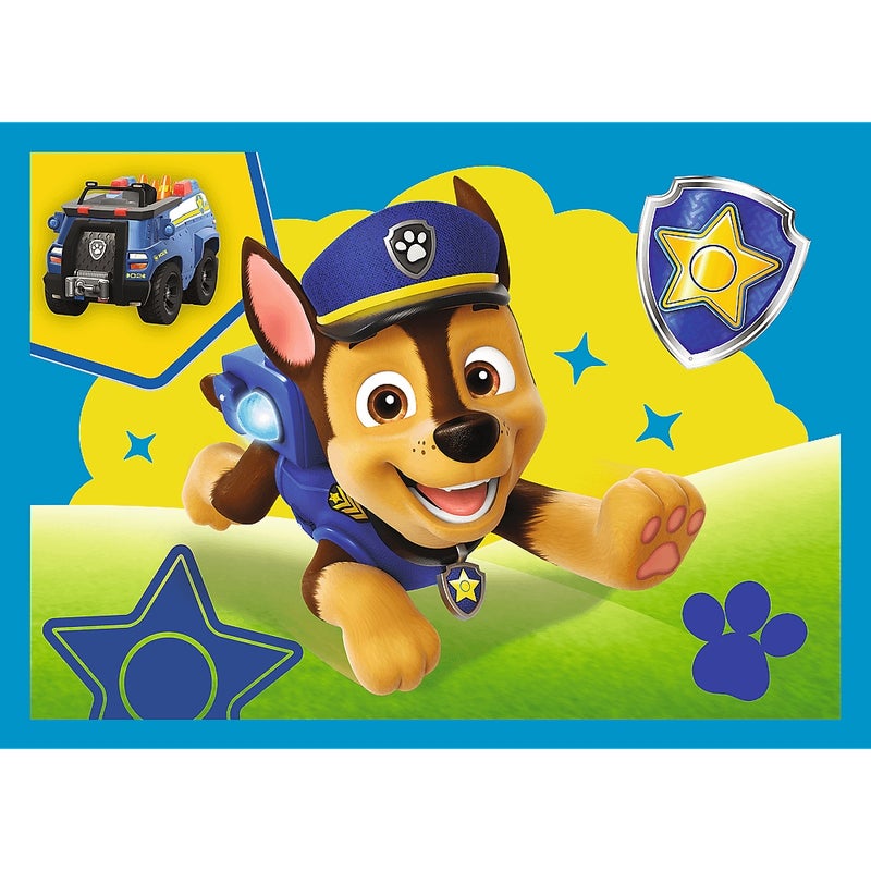 Trefl - Paw Patrol Running Pupies 4 in 1 Puzzle (12+15+20+24) Pieces - - Image 5