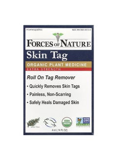 FORCES OF NATURE Forces of Nature, Skin Tag Roll-On, Organic Plant Medicine, Extra Strength, 0.14 fl oz (4 ml)  - Image 1