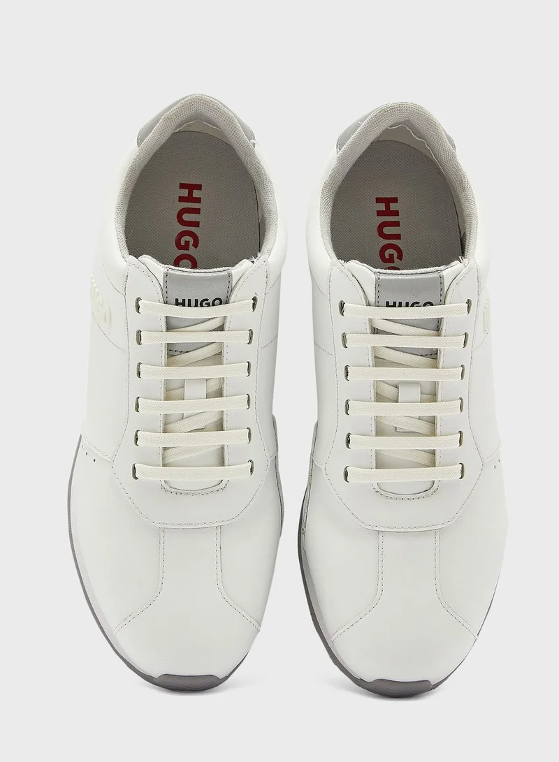 HUGO Lace Up Low Top Sneakers
