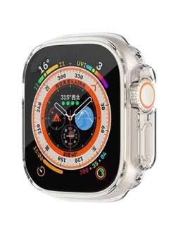 Watch Compatible with Apple Watch Ultra 49mm Smart Watch Case, Soft PC Shockproof All-Around Protective Case Cover for Apple Watch Ultra 49mm Smartwatch, Clear  - Image 1
