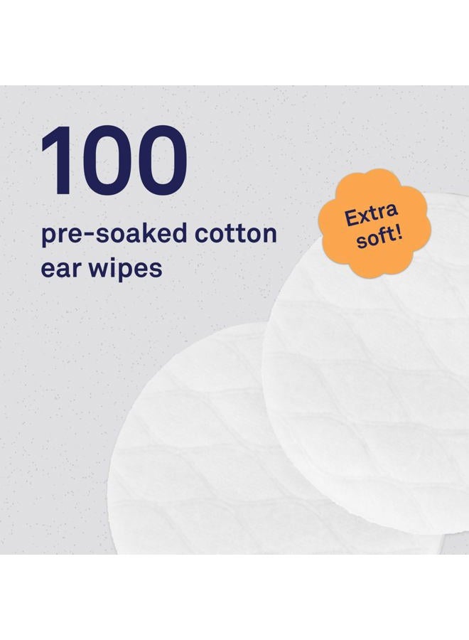 Petpost Dog Ear Cleaner Wipes - Ultra Soft Cotton Pads in Coconut Oil Aloe Solution - Dog Ear Rinse & Cleanser 100 ct. - Image 4