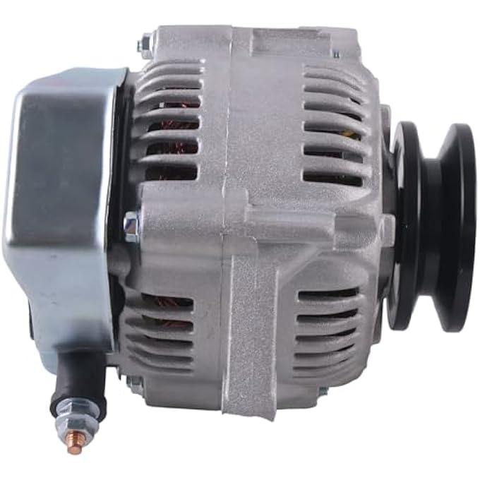 LSSOCH 12V 60A Alternator 129961-77200 119254-77200 101211-2841 101211-2840 3070341 101211-2590 Compatible With Yanmar Engines 97-10 JD Utility Tractor 2520 2720 06-10 JD Mower 1600 98-08 - Image 3