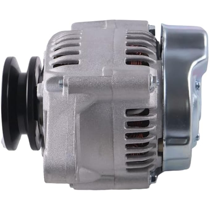 LSSOCH 12V 60A Alternator 129961-77200 119254-77200 101211-2841 101211-2840 3070341 101211-2590 Compatible With Yanmar Engines 97-10 JD Utility Tractor 2520 2720 06-10 JD Mower 1600 98-08 - Image 2