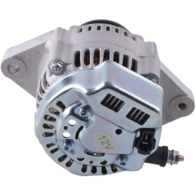 LSSOCH 12V 60A Alternator 129961-77200 119254-77200 101211-2841 101211-2840 3070341 101211-2590 Compatible With Yanmar Engines 97-10 JD Utility Tractor 2520 2720 06-10 JD Mower 1600 98-08 - Image 4